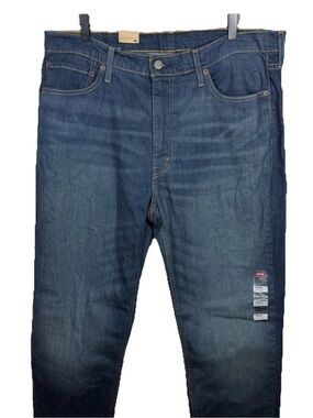 NWT Levi’s 541 Athletic Tapered Mens Jeans Size 38x34 Faded Washed Blue Denim